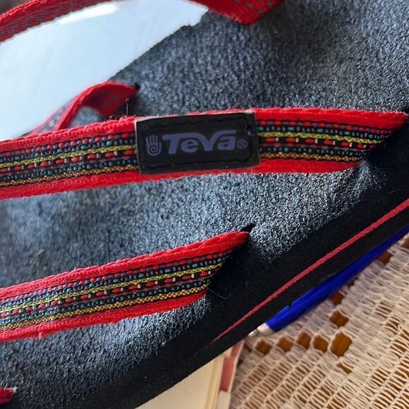 EXCELLENT CONDITION WOMEN’S SIZE 9 TEVA MULTI STRAP SANDALS - Picture 8 of 9